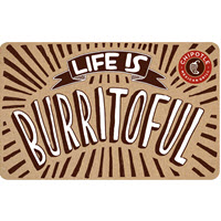 $10 Chipotle Gift Card